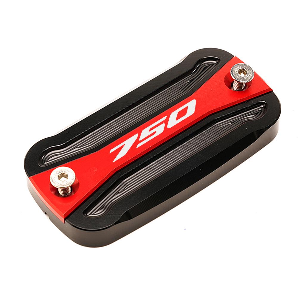 Motorcycle Aluminum Brake Fluid Reservoir Cap & Oil Filler Cover With LOGO Fit For HONDA Forza 750 FORZA750 -2022