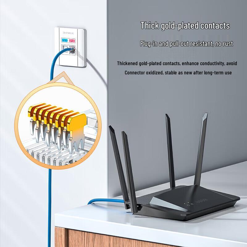 Shengwei Cat6 RJ45 Netzwerk-Kristallkopf