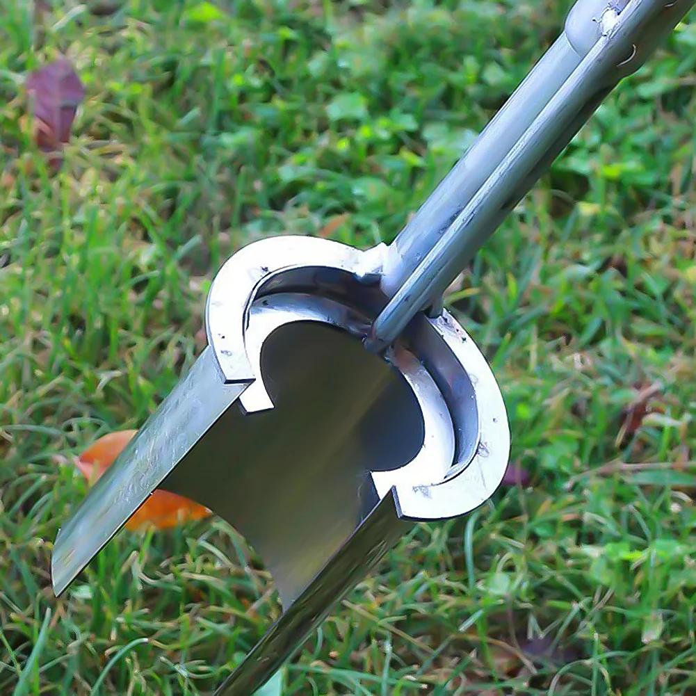 Pflanzgerät für Pflanzen- und Obstbäume, Pflanzwerkzeug, Bodenprobenehmer, Hand-Gartenfass-Pflanzgerät, Grabhacken, Setzlinge