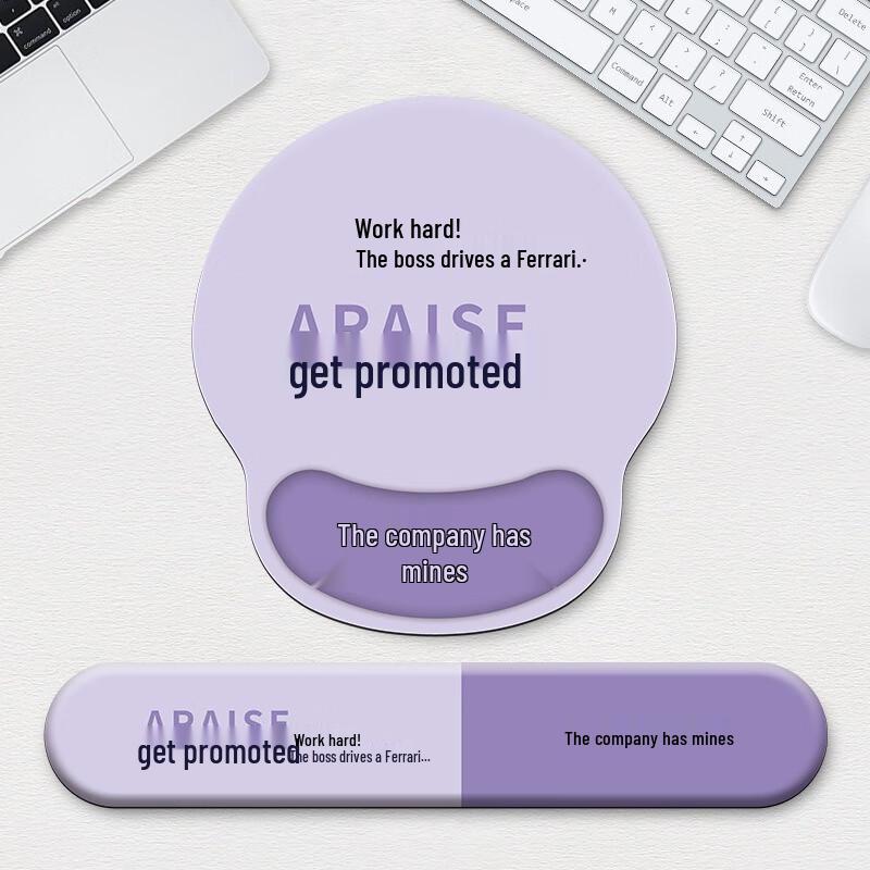 Ergonomic Wrist Rest Mouse and Keyboard Pad Set