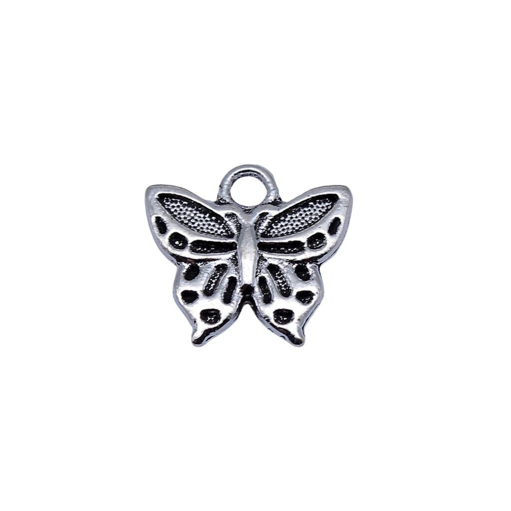 Butterfly Charms Simple Pendants For Minimalist DIY Jewelry Making