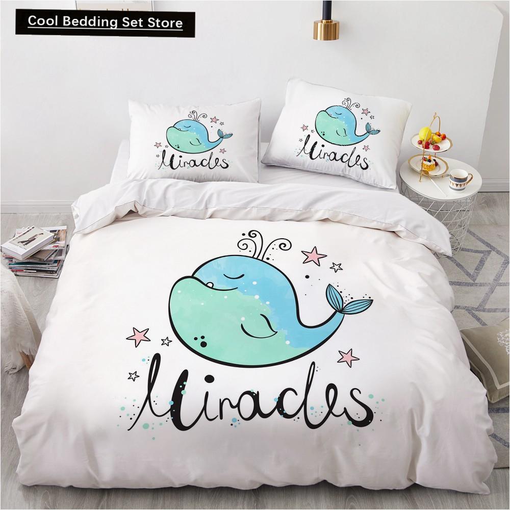 Cartoon Animal King Queen Duvet Cover Elephant Red Car Bedding Set for Kids Lion Monkey Wildlife 2/3pcs Polyester Quilt Cover