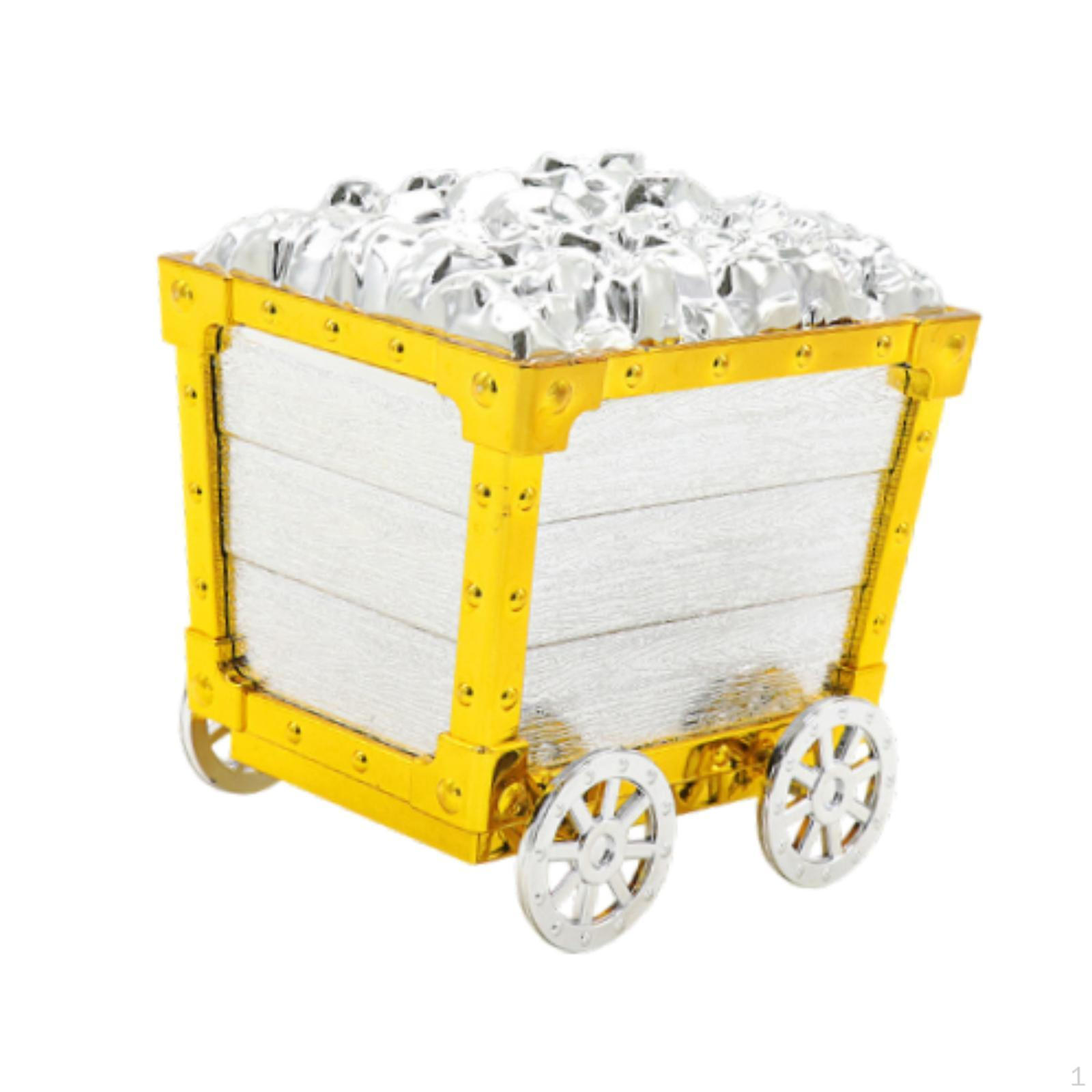 

Центральная часть тележки для празднований, украшения дома, коллекция игрушек и реквизита для фотосъемки Gold Silver