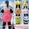 Plush Toys Turtle Protective Snow Gear Set With For Kids Skiing Doll Stuffed