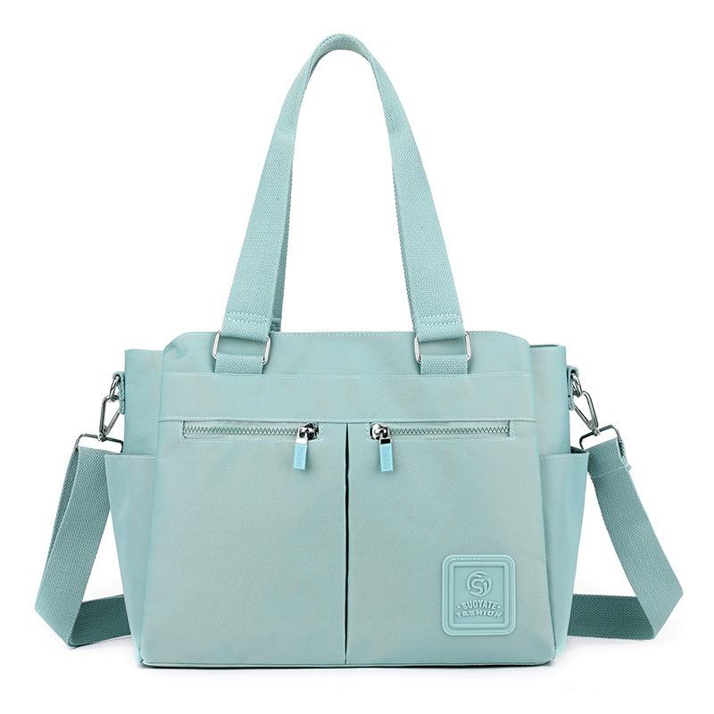 Women's Bag Large Capacity Casual Women's Handbag Simple Nylon Women's Shoulder Bag Tote Mother Bag