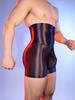 Sexy Herren U-förmiger Beutel Hohe Taille Boxer Öl Glänzend Sexy Tanga Öl Glänzend Transparent Durchsichtig Unterwäsche Unterteil Dienstmädchen Gay Wear
