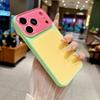 Color Collision Case For iPhone 17 16 15 14 Pro Max Camera Window Acrylic Hard PC Shockproof Back Cover