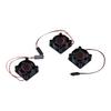 3pcs RC Motor Cooling Fan 2510 High Speed Heat Dissipation 2P Connector RC Truck Cooling Fan