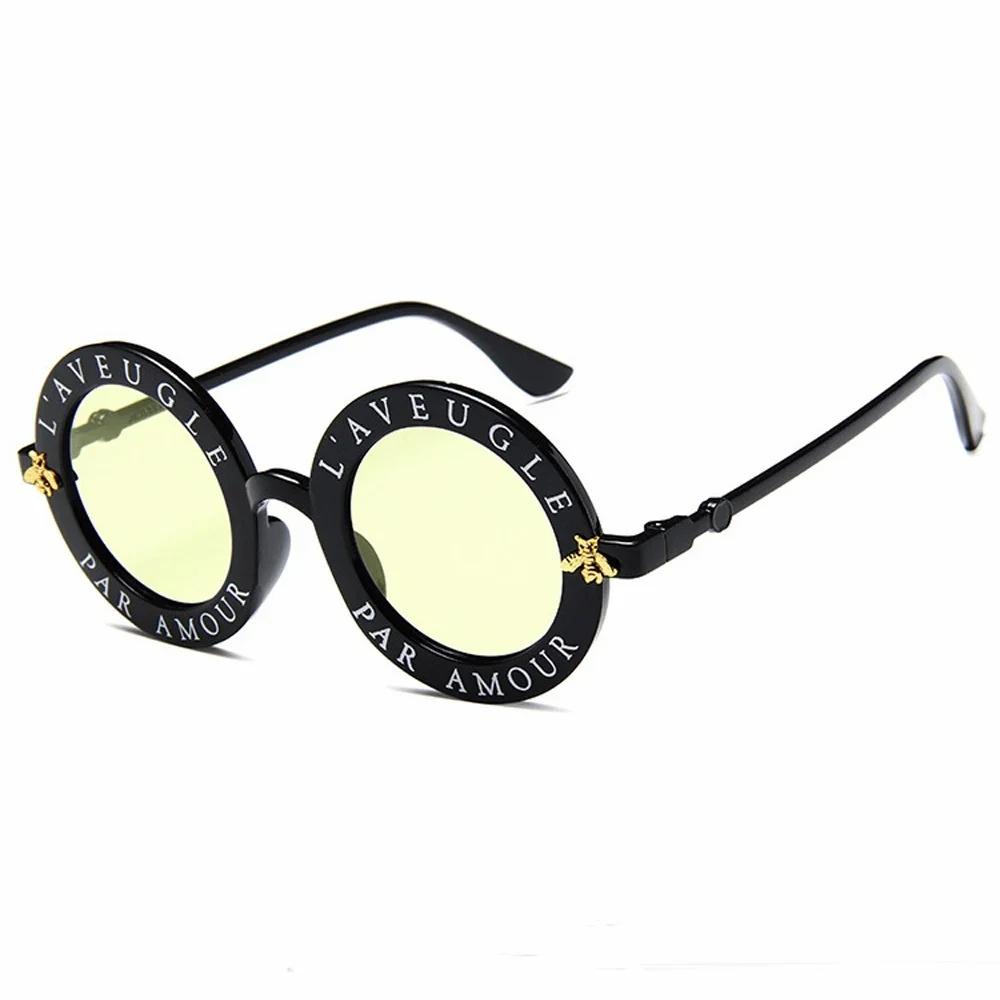 

Маленькі круглі жіночі сонцезахисні окуляри Vintage Shades Чорний металевий колір Сонцезахисні окуляри для жіночої моди Новинка