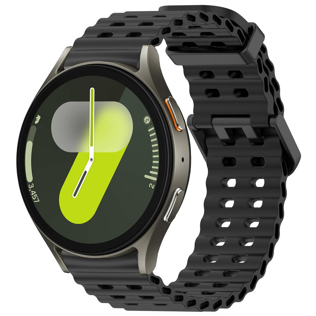 Ocean Band for Samsung Galaxy Watch 7 FE 5 6 4 Classic 5 pro 40 44mm NO Gaps Silicone Bracelet correa Galaxy Watch6 watch4 Strap