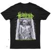 2025 New HORRIFEED - RANCID STENCH OF DECOMPOSING MESS Printed Unisex Street Fashion Trend Short Sleeved Pure Cotton Round Neck