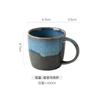 Creativity Vintage Ceramic Coffee Mugs 300ml Sesame Glazed Cups with Handle Home Drinkware Tumbler Cup Kawaii Mug Cute Cup