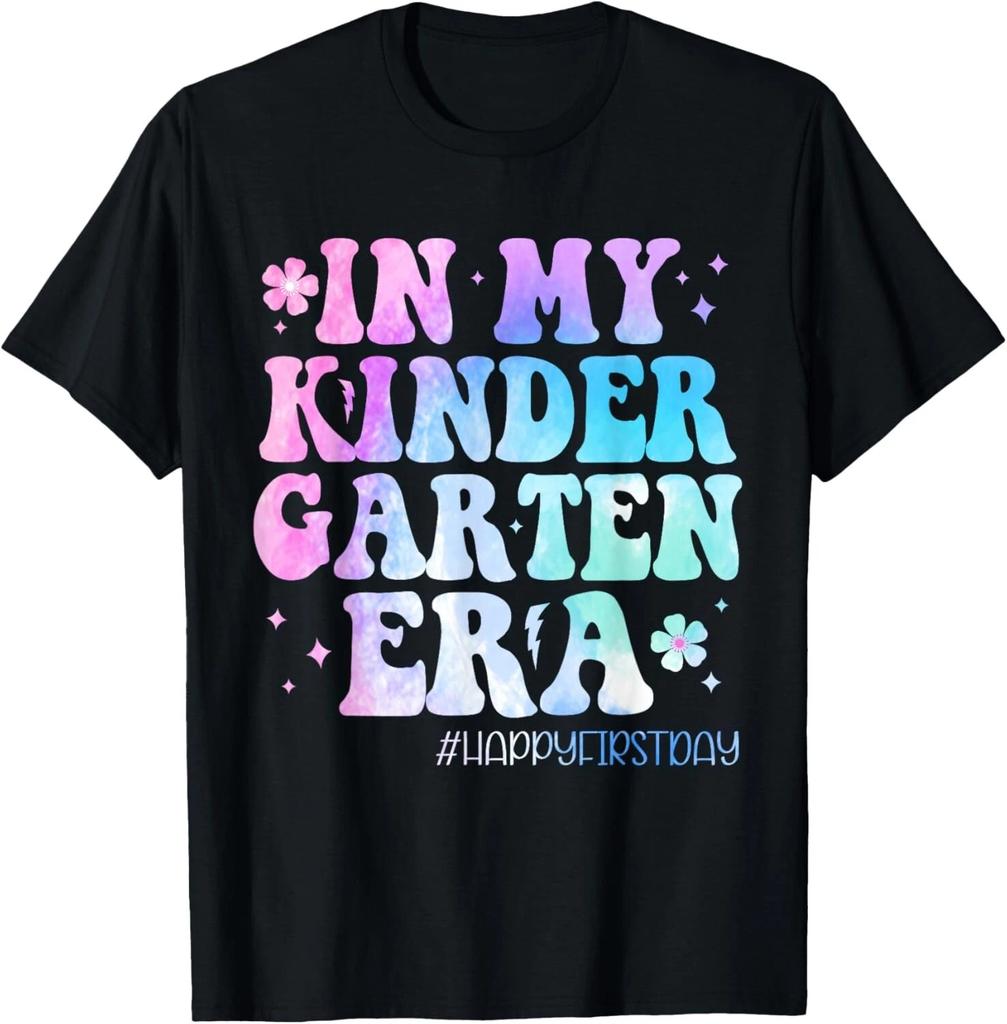 In My Kindergarten Era Back to School Kindergarten Teachers T- Shirt