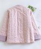Handmade Winter Chinese Floral Cotton Jacket with Frog Button