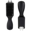 2 Pieces Mud Brush for Boots Golf Shoes Brush Stiff Bristles Shoe Brush|Cleaner Dirt Remover Tools Mud Remover with Spike Wrench fit for Hiking Shoes
