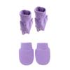 Soft Cotton Face Protection Baby Girls Boys Gloves Foot Cover Set Anti Scratch Mitten Socks