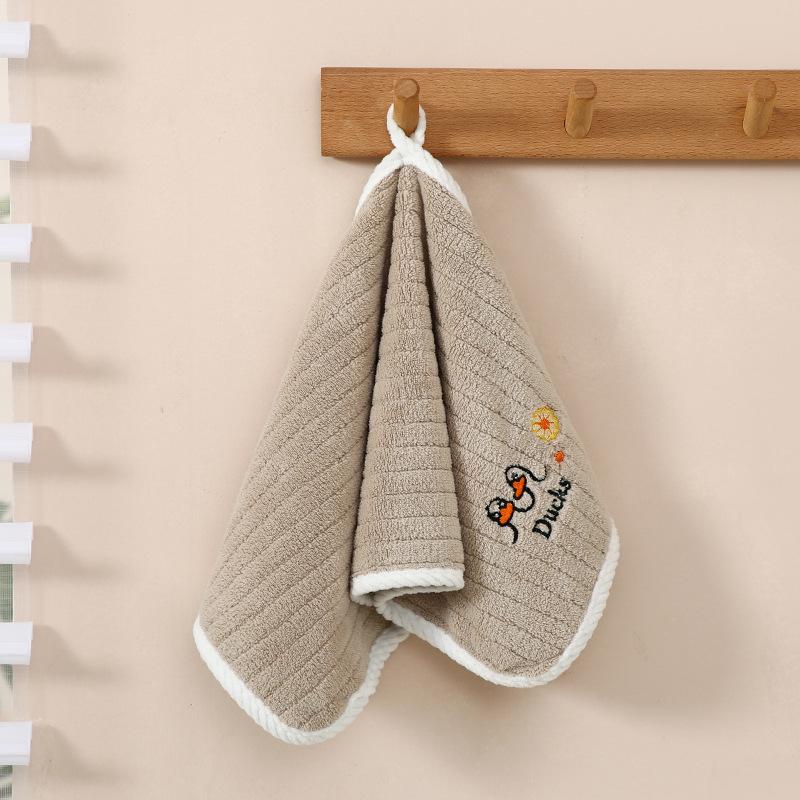Children's Towels for Face Washing Kindergarten Boys and Girls  Absorbent Baby Soft Rectangular Non-cotton Face Towels