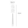 100pcs Transparent Handle for Hand Fan DIY Christmas Craft Supplies Child Handmade Material Wedding Party Favors Plastic Fans