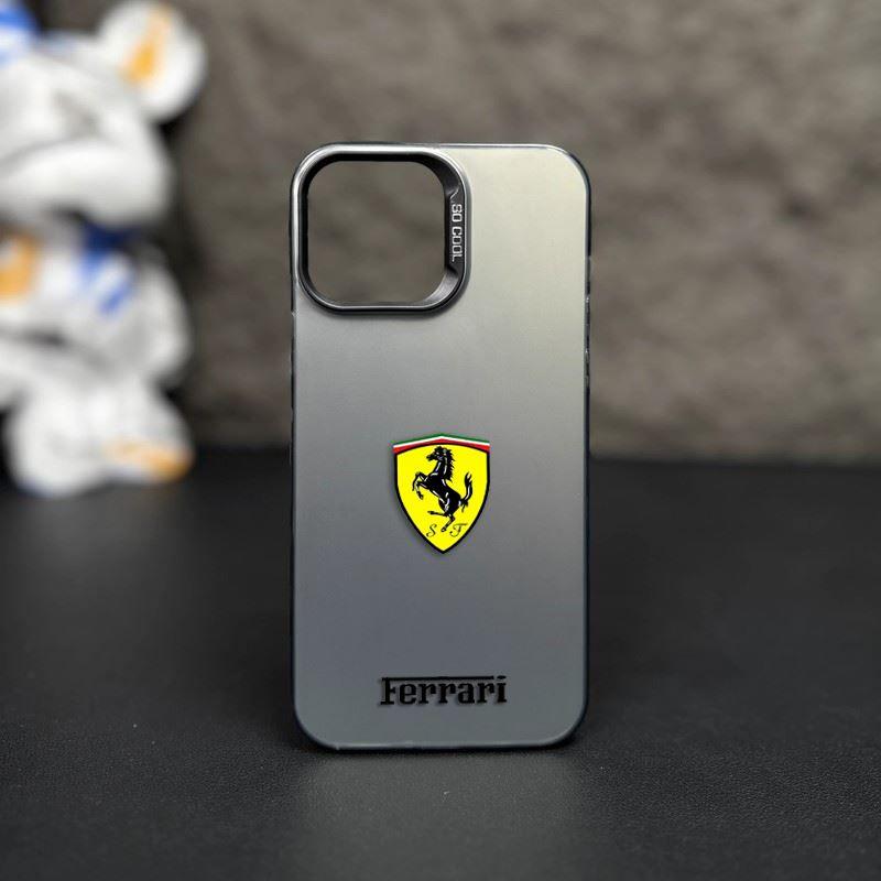 High-end New Ferrari Car Logo Mobile Phone Protective Case For iPhone 16 Pro 11 12 Mini 13 14 Pro 15 Pro Max 7 8 Plus XR XS MAX KL2