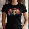 T-Shirt Women Elephant As Gangster Motif Cotton Size XS To 3XLWill Be Opened In a New Window or Tab