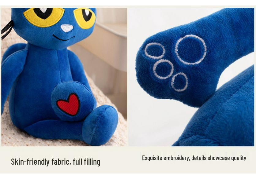 Adorable Sleeping Peter Cat Plush Toy
