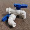 10Pcs IBC Tank Tap Adapter Valve S60X6 Coarse Thread Garden Quick Connect Faucet 1/2 3/4" Male Tank Tap Accessory Fitting