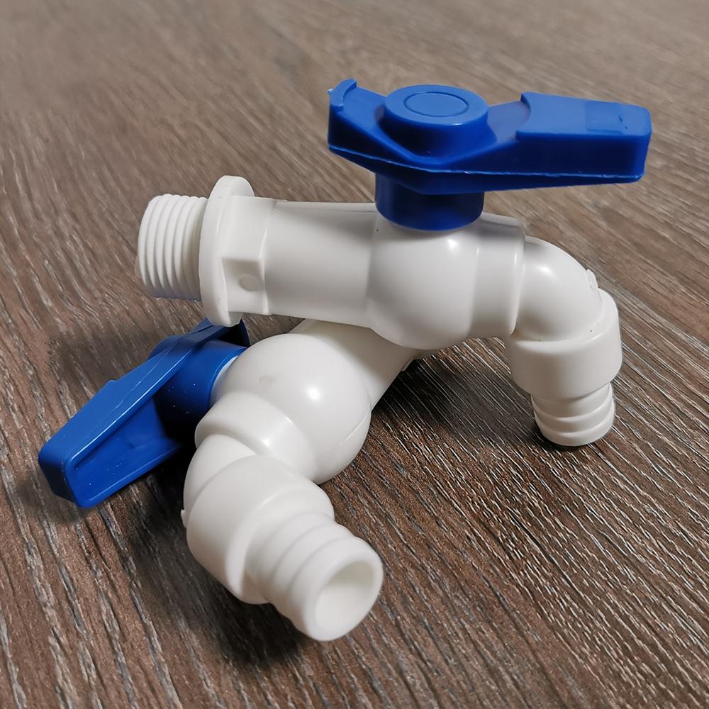 10Pcs IBC Tank Tap Adapter Valve S60X6 Coarse Thread Garden Quick Connect Faucet 1/2 3/4" Male Tank Tap Accessory Fitting