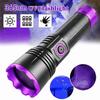 Lampe Torche UV Longueur d'Onde 365nm Lampe Torche UV Rechargeable Détection d'Urine d'Animal