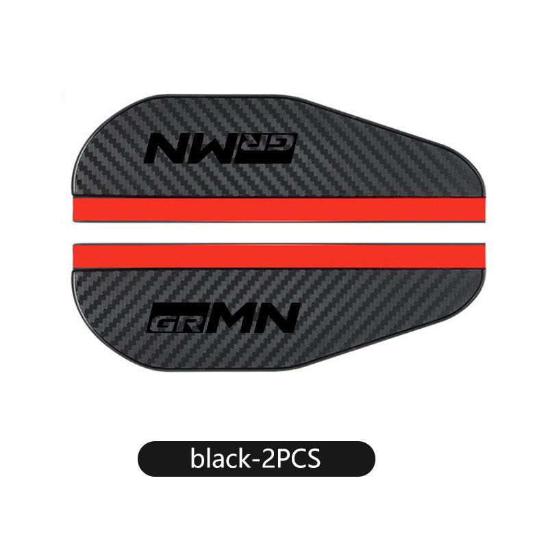 2PCS Car Rearview Mirror Rain Eyebrow Sticker Auto Accessories For Toyota Camry Highlander C-HR Hilux Vios Rav4 Prius Yaris TRD