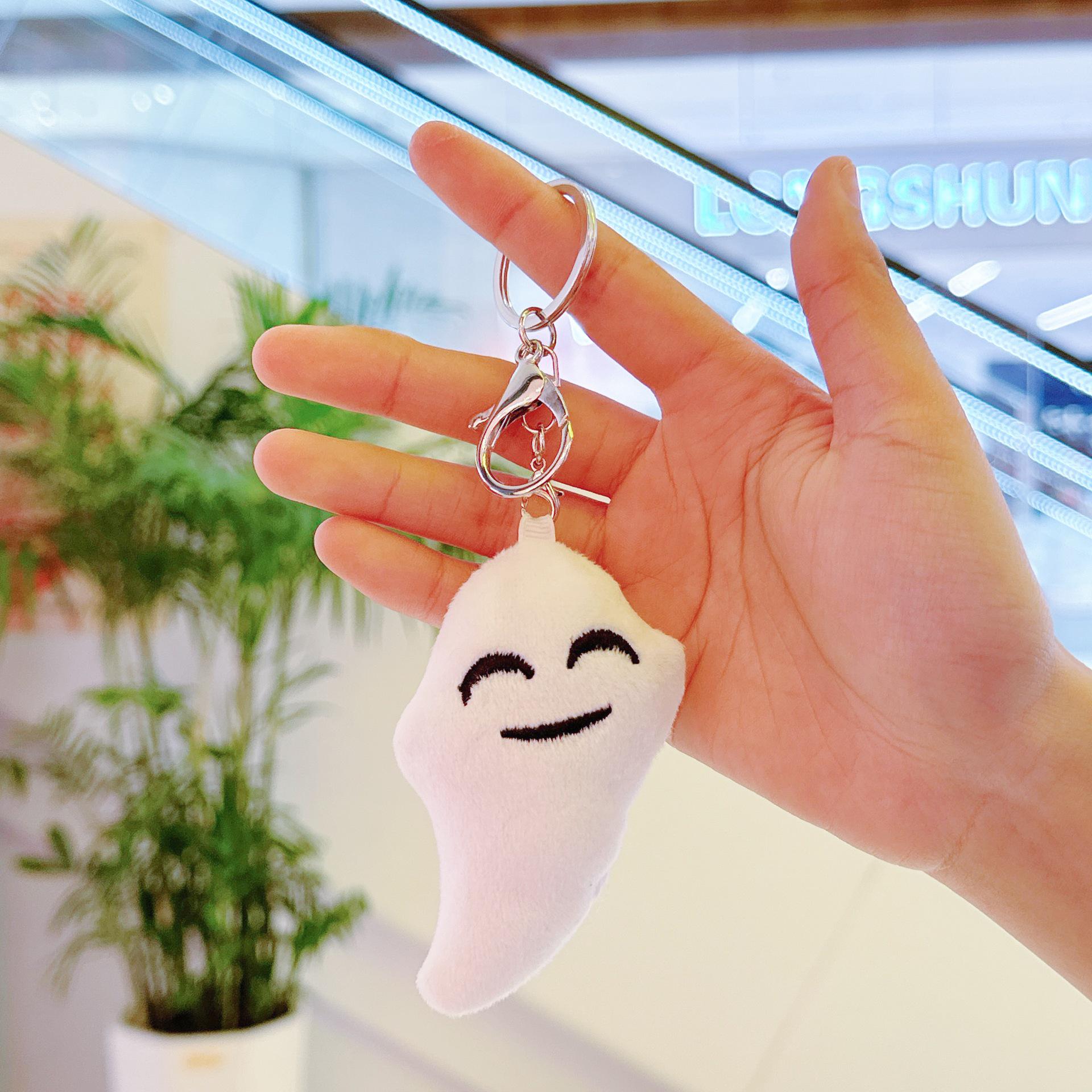 

Плюшевый брелок-подвеска в виде тыквы и привидения на Хэллоуин для украшения рюкзака Height 6cm