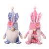 2 Pcs Couple Dolls Easter Gnome Decoration Desktop Cloth Festival Gnomes Office