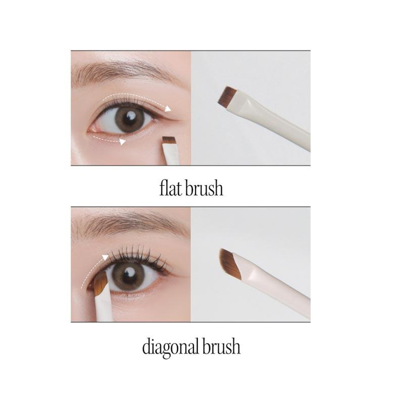 RULIDIA Detail Eye Brush Set 2items
