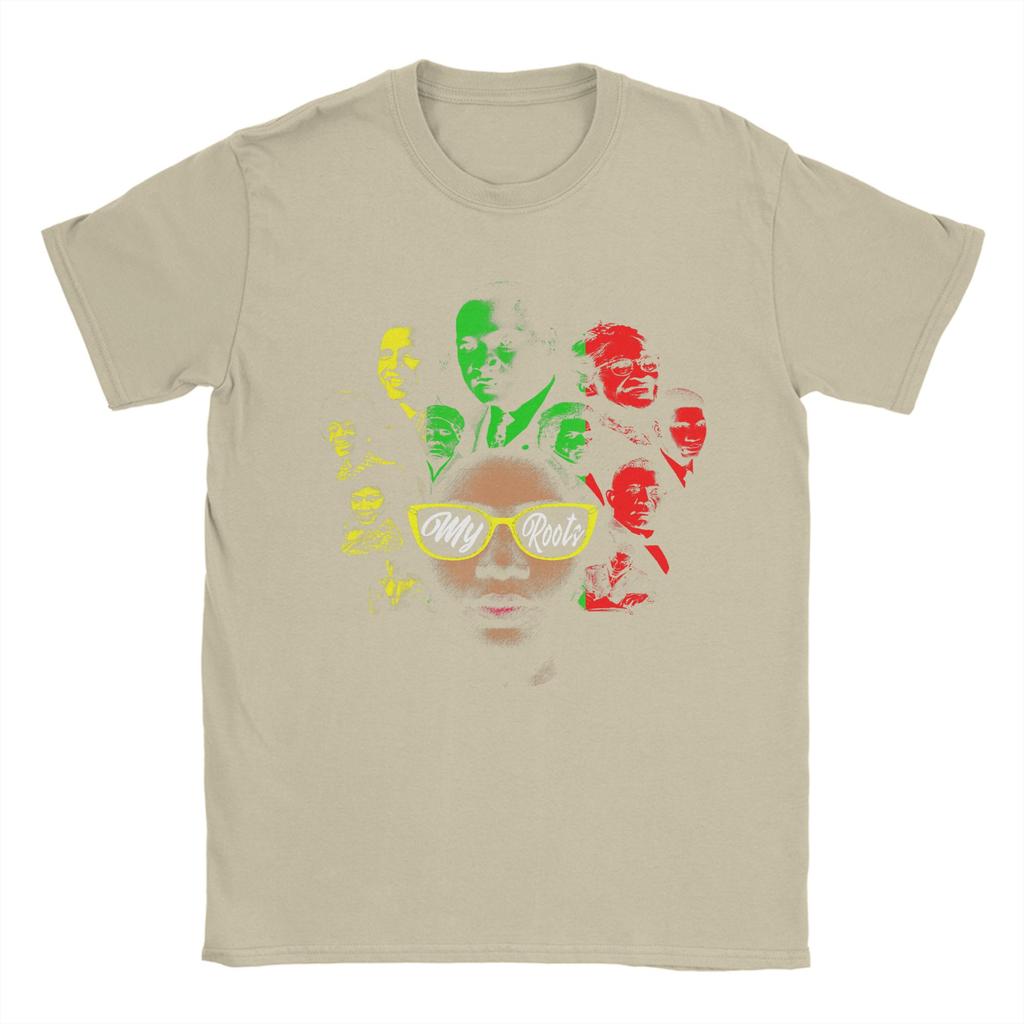 Black History Leaders Collage Famous African American Month T Shirt Summer 100 Cotton TShirts For Unisexs Popular Tee Shirt Tops