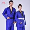 Taekwondo Kimono Set S Vyšívaným Potiskem Pás Bílý Červený Modrý Bavlněné Gi Tréninkové Výkonnostní Děti Dospělí