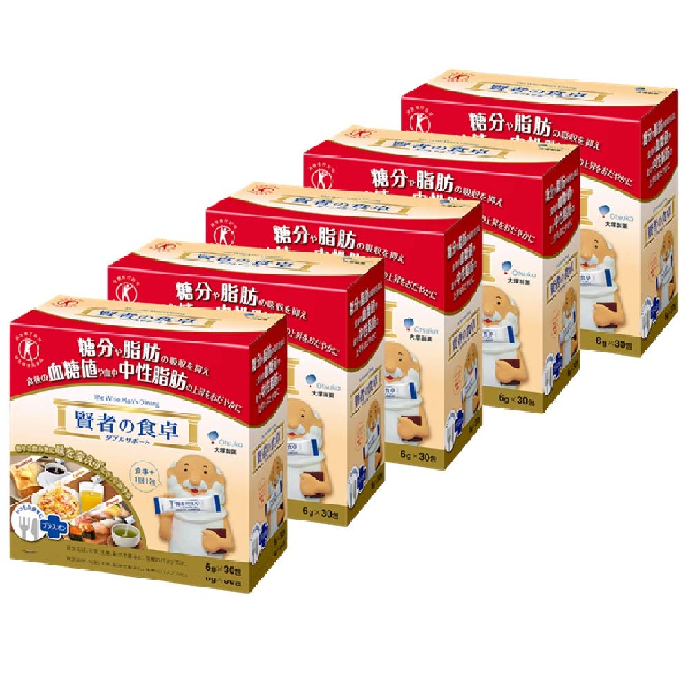 

Otsuka Pharmaceutical Dining Table Double Support 6g x 30 packets x 5 boxes for Specified Health Ken s [Food Use]
