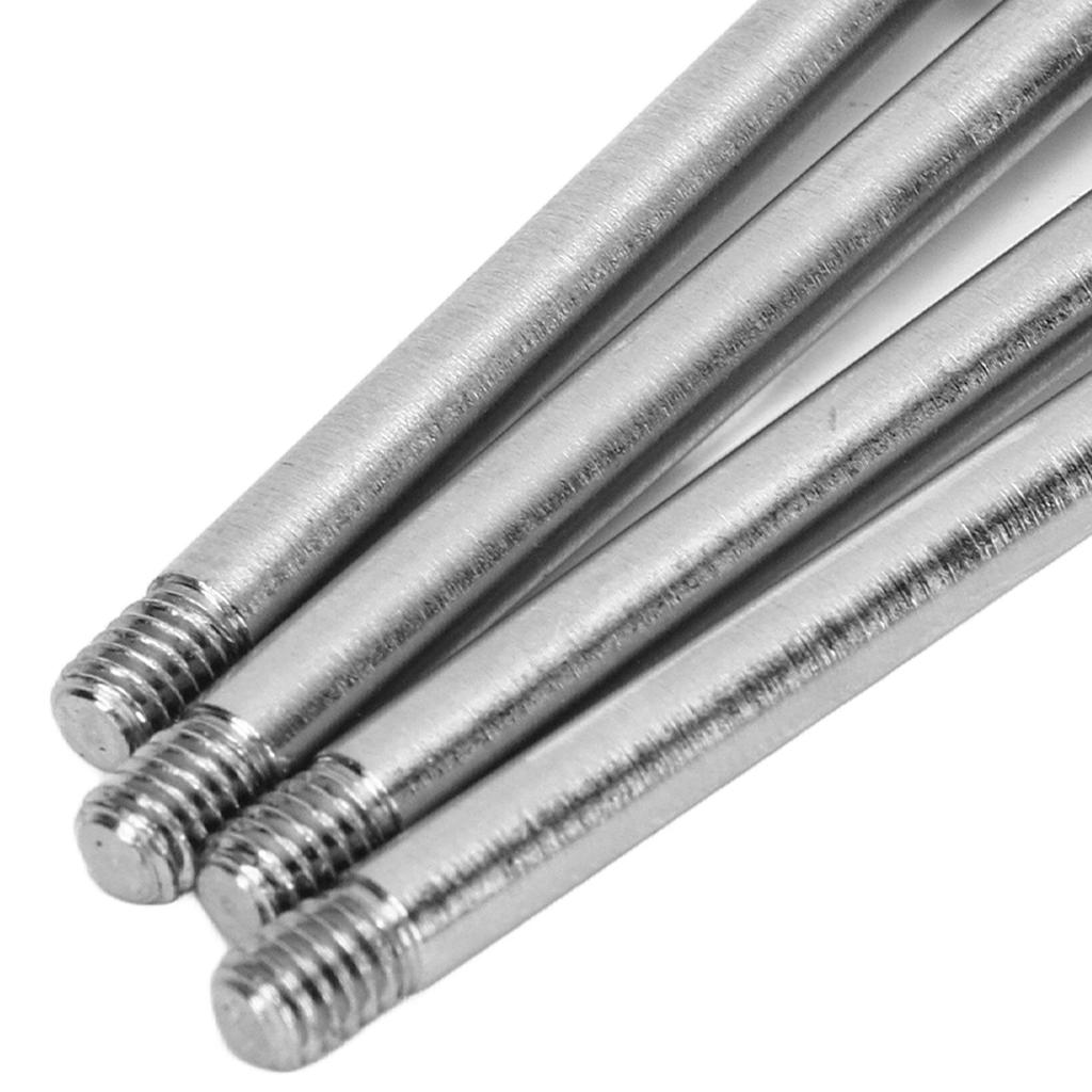 4Pcs Front Flower Shaft Pin Steel Swing Arm Shafts Parts for   1/7 1/8 RC Car