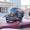 Motorcycle Helmet Full Helmet Can Be Equipped with Bluetooth Headset Men's Four-season Electric Bicycle Riding Helmet