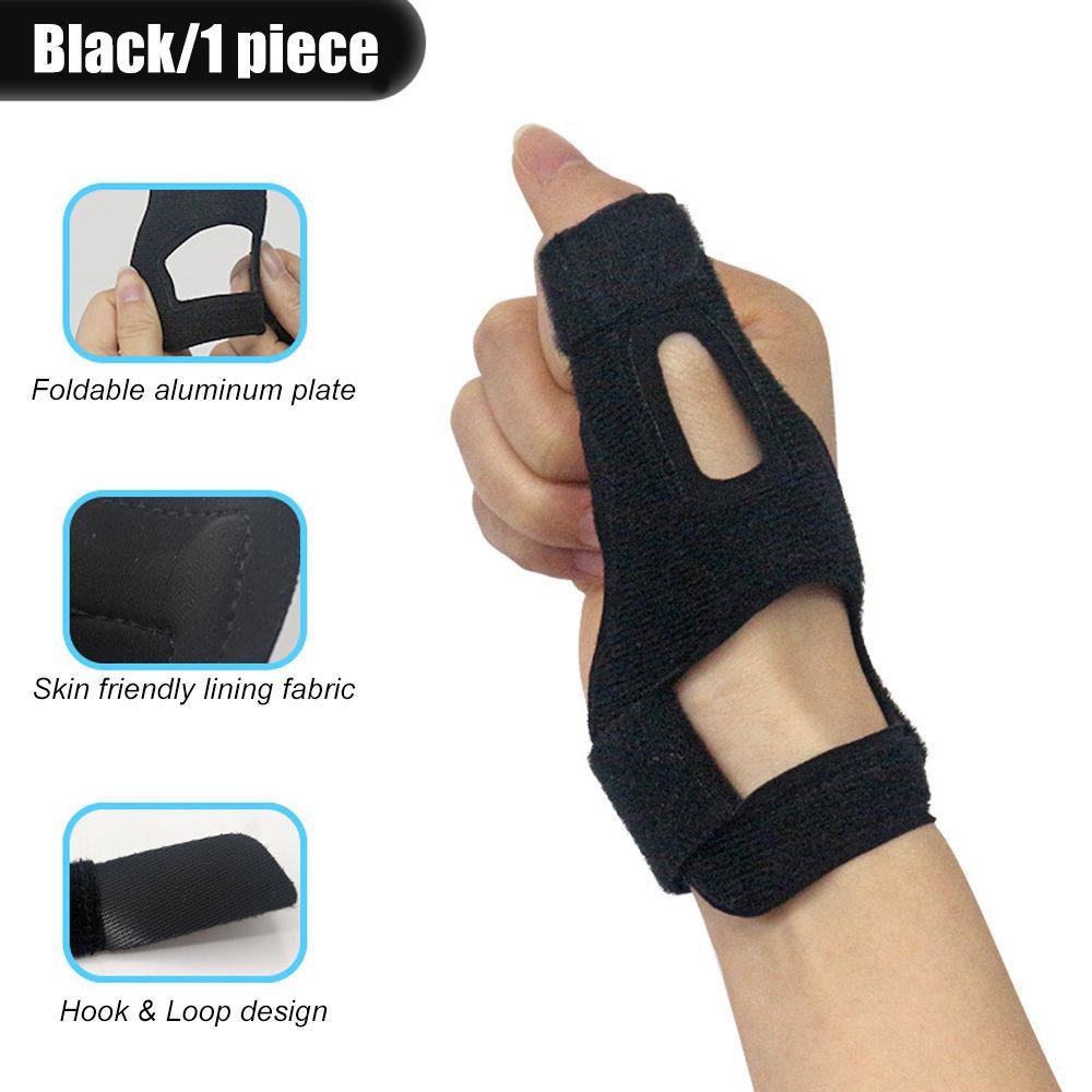 1Pcs Thumb Brace for Arthritis Pain Relief, Semi-rigid Support for Trigger Finger, Women & Men, Right & Left Hands