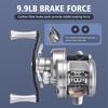 Baitcaster Fishing Reel with Magnetic Brake Gear for Left Handed Fishing High-Speed