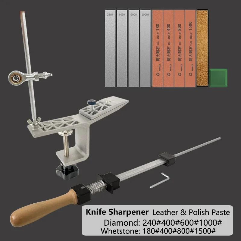 Kitchen Grinding System for Apex Edge Honing Professional Fixed Knife Sharpener with Diamond Sharpening Stone Whetstone Tools