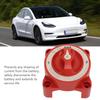 Battery Disconnect Switch, Heavy Duty Knob 350A 32V High Current Red Battery Selector Switch for Automotive Marine RV (11001)