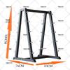 Zhong Quan Shen Fixed Rubber Coated Barbell Set