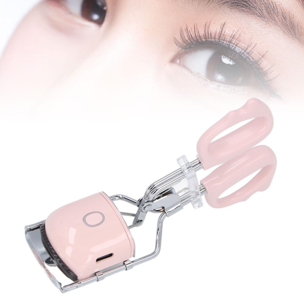 2 Temperature Modes Heated Eyelash Curler Electric Lash Curler  Natural Eyelash Curling