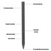 High Precisions Styluses with 4096 Sensitivity, Tail Eraser, and Long Battery for Surfaces Devices