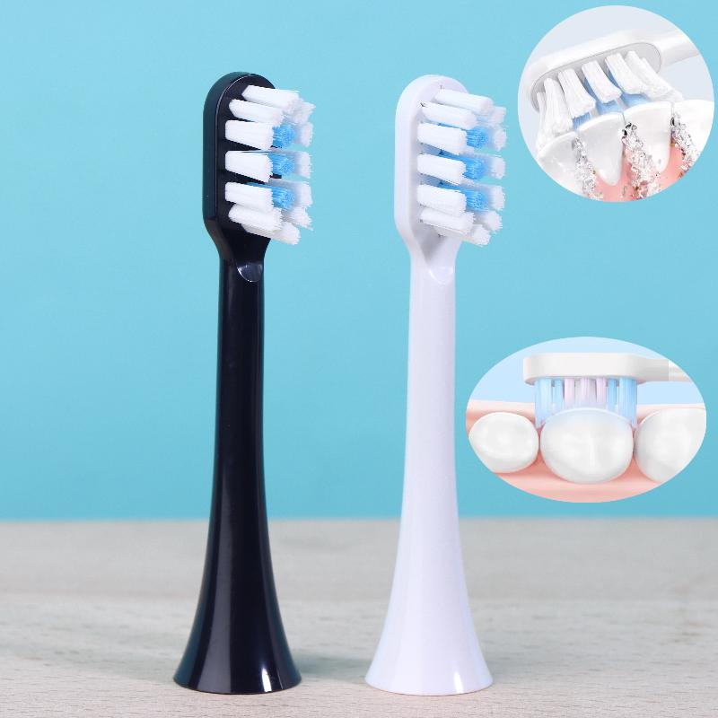 2/4/7Pcs Xiaomi Mijia T302/T501 Sonic Smart Electric Toothbrush Head Dupont Brush Head Oral Hygiene Spare Pack Replacement Parts