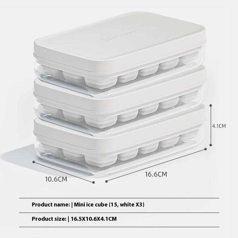 15 Mini Iskubs Silikon Iskubsform Iskubspress Bärbar Hem Iskubsartefakt Med Lock Hemishockey