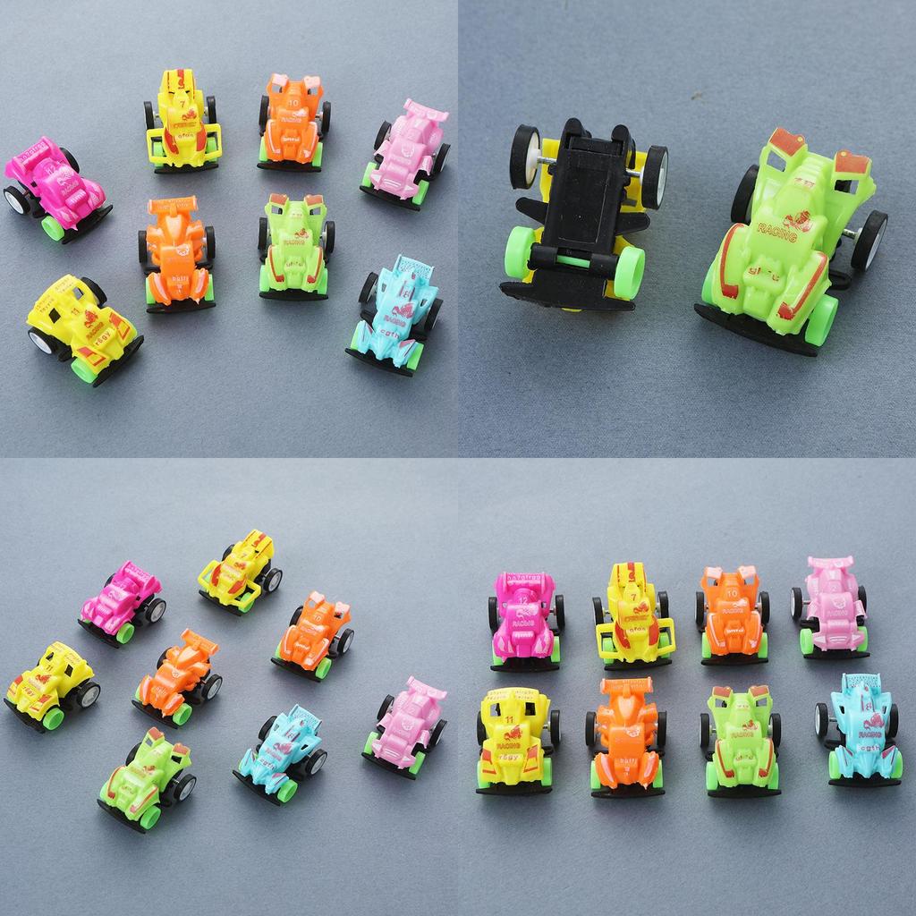 Press Mini Kids Racing Toy With Pushforward Action For Brain Development