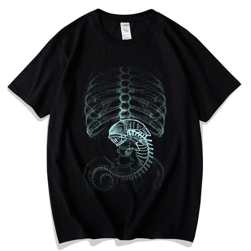 

2025 Новая Базовая Хлопковая Унисекс Футболка Модная Печать Мягкая Дышащая Круглый Вырез Модные Мужские и Женские Футболки OnePiece 4XL