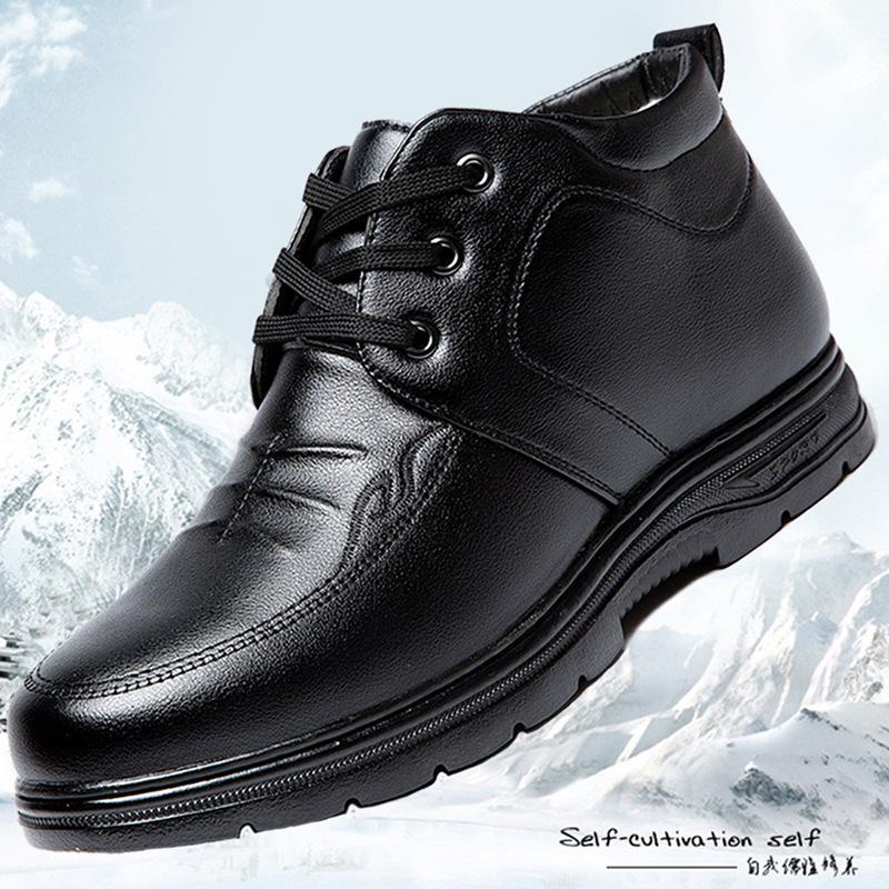 Cotton shoes are warm in winter, piled and thickened, and the supply is piled. Casual leather shoes are comfortable, breathable and warm. 39