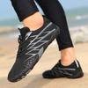 Unisex Swimming Water Shoes High Top Barefoot Beach Aqua Shoes Outdoor Sport Hiking Wading Sneakers Fitness Diving Surf Sandals